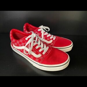Vans off the wall youth shoes